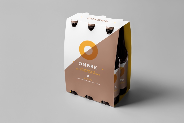 Ombre啤酒品牌形象和包装设计