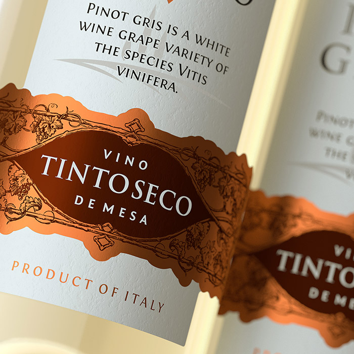 Pinot Grigio葡萄酒包装设计