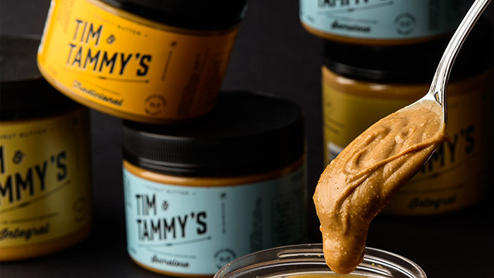 Tim&Tammy's花生酱品牌和包装设计