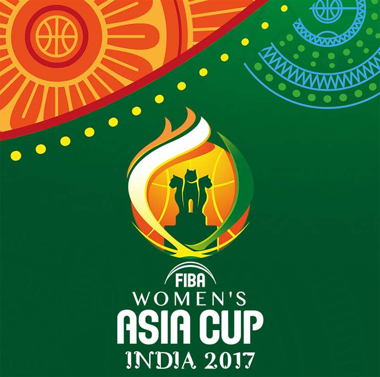 设计充满印度元素：2017年女篮亚洲杯会徽正式发布