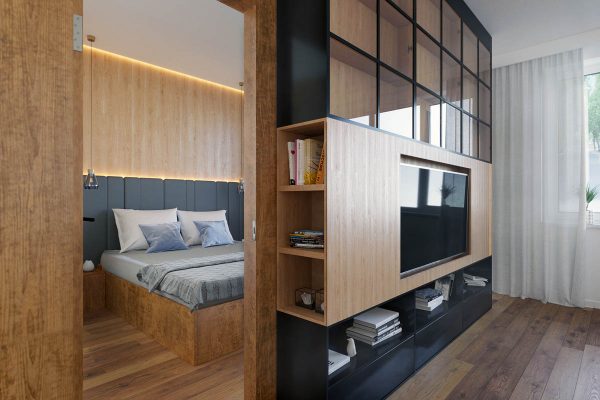 3个60平米精致豪华装修的小公寓设计