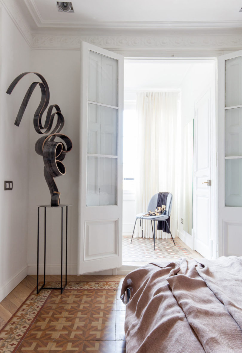传统与现代相融合的巴塞罗那Aribau公寓设计