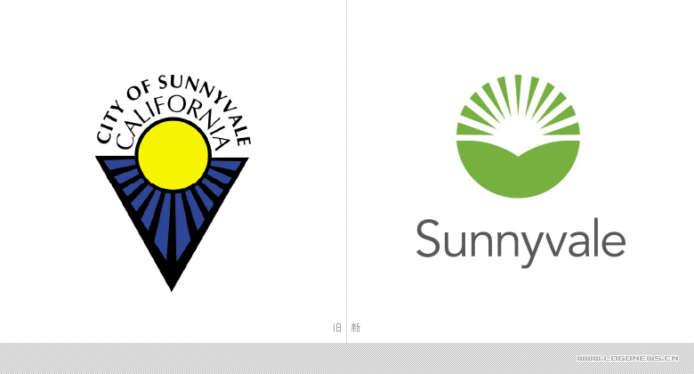 森尼韋爾（Sunnyvale）啟用全新的城市形象標誌