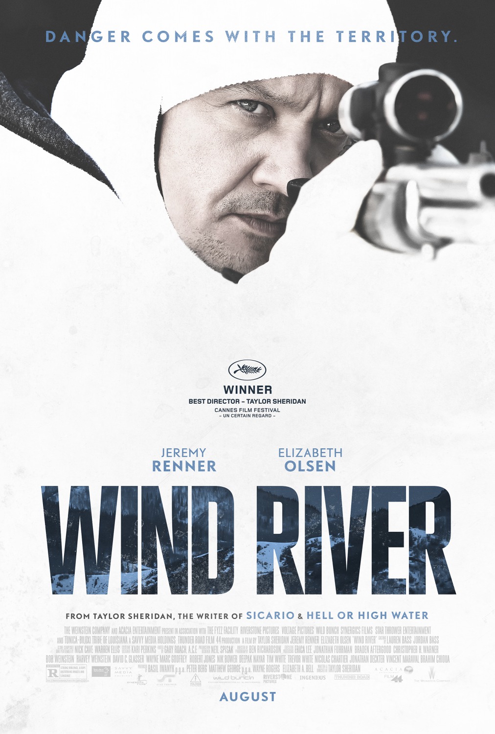电影海报欣赏：猎凶风河谷(Wind River)