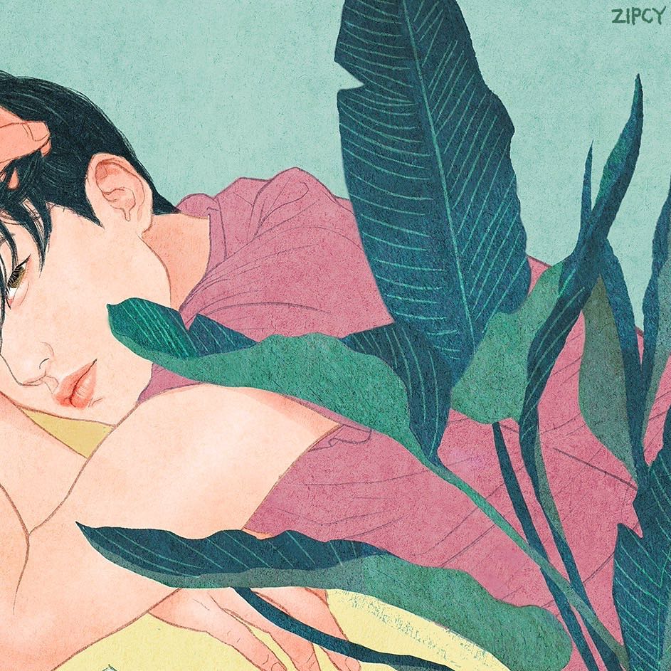 甜蜜的浪漫：韩国插画师Zipcy作品欣赏