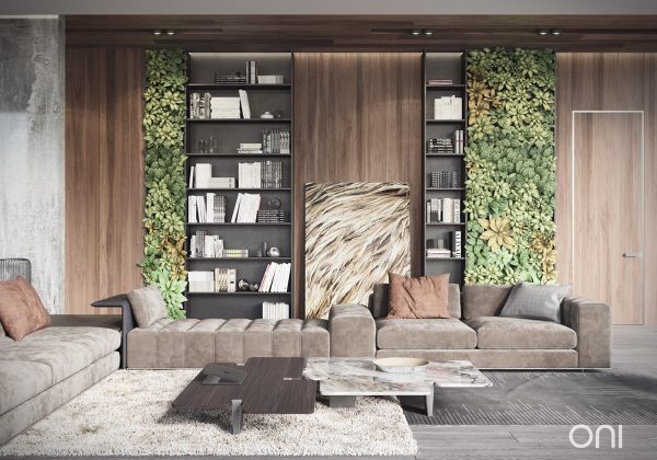 自然木质打造的现代温馨公寓