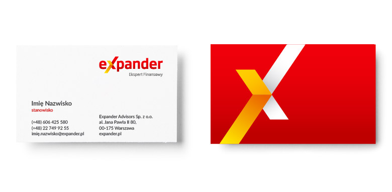 波蘭最大財務顧問公司Expander啟用更為現代新LOGO