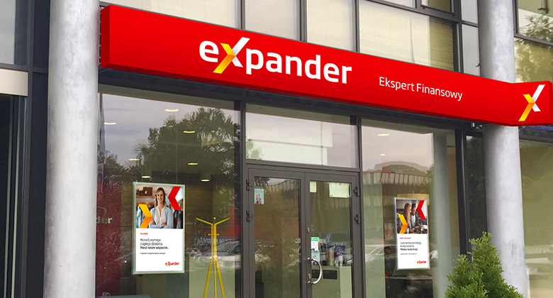 波蘭最大財務顧問公司Expander啟用更為現代新LOGO