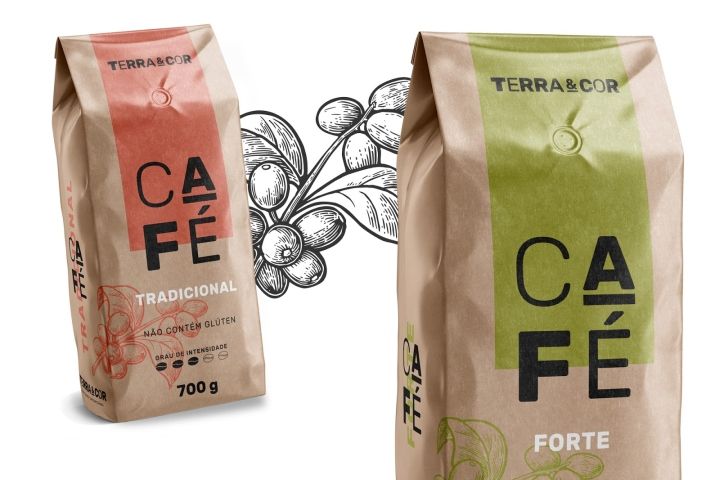 Terra & Cor咖啡包装设计