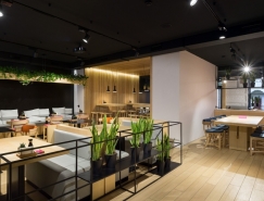 烏克蘭Yaposhka日本料理餐廳室內設計