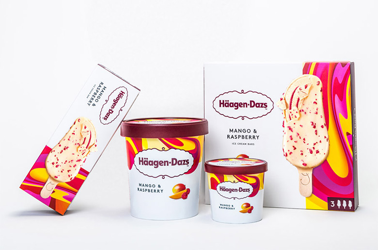 哈根达斯（Häagen-Dazs）推出新LOGO和新包装