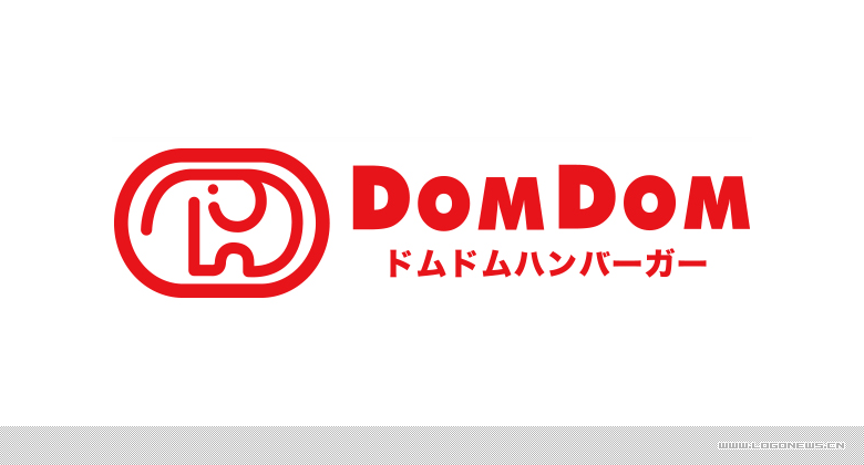 日本漢堡連鎖品牌DOM DOM更換新LOGO