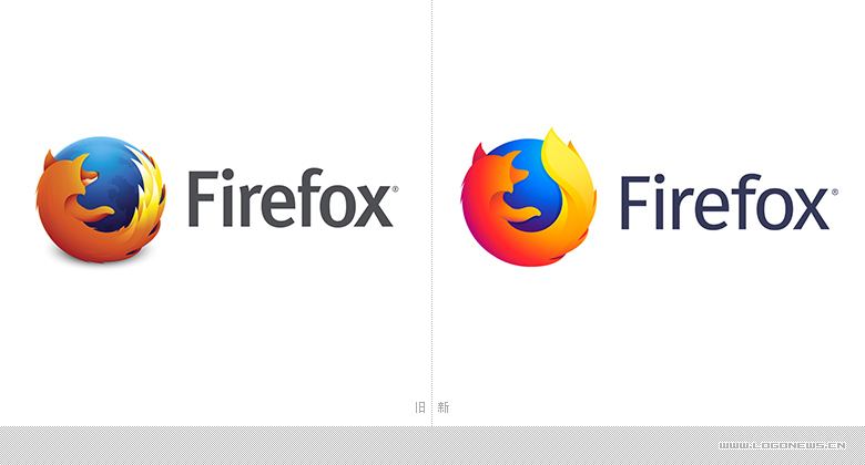 火狐（Firefox）正式宣布启用全新LOGO设计