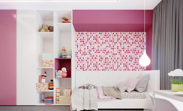 6个粉色系儿童房设计欣赏