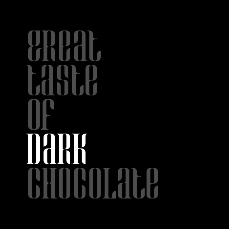 Lauren Coffee黑巧克力包装设计