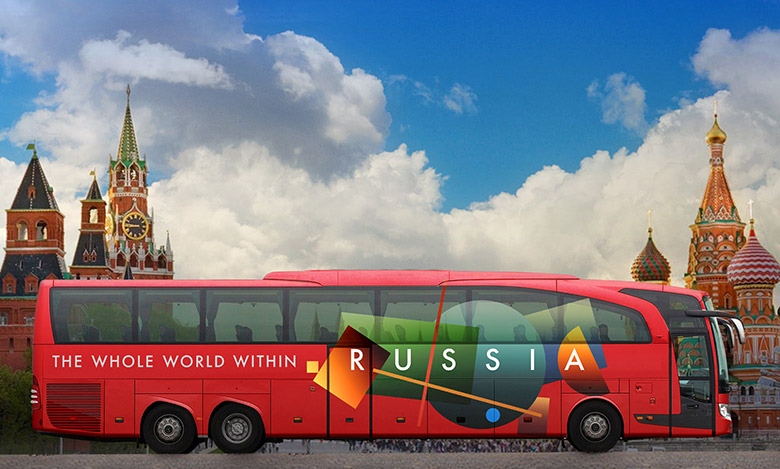 致敬至上主义，俄罗斯推出国家旅游品牌LOGO