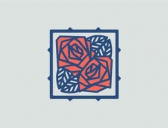 30款玫瑰花logo設計欣賞