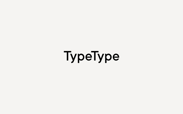 字体公司TypeType Foundry的品牌新形象