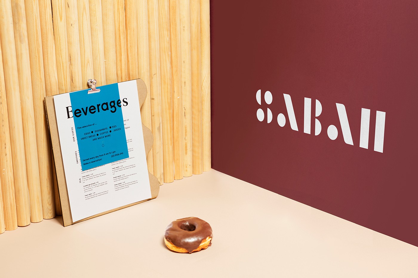 Sabah甜品店视觉形象和店面装修设计