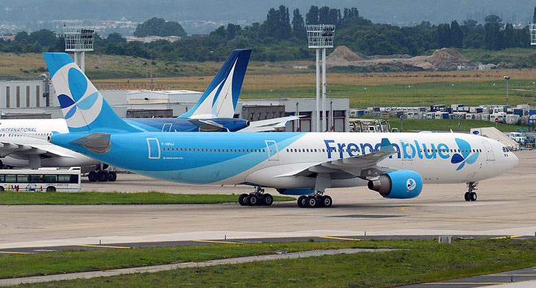 法国蓝色航空（French Blue）更名”French bee“并修改品牌LOGO