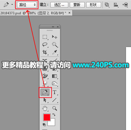 PS通道及钢笔工具抠出白褐相间的兔子