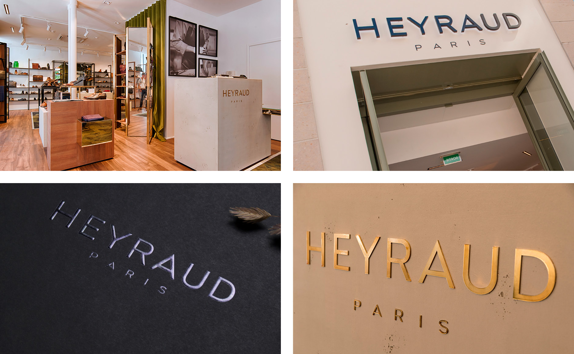 法国皮具品牌Heyraud Paris视觉形象设计