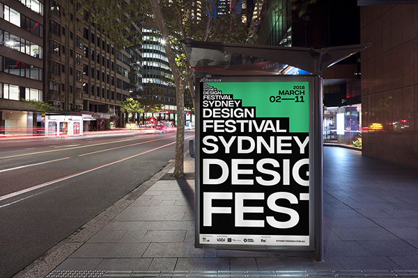 悉尼設計節（Sydney Design Festival）的新視覺形象