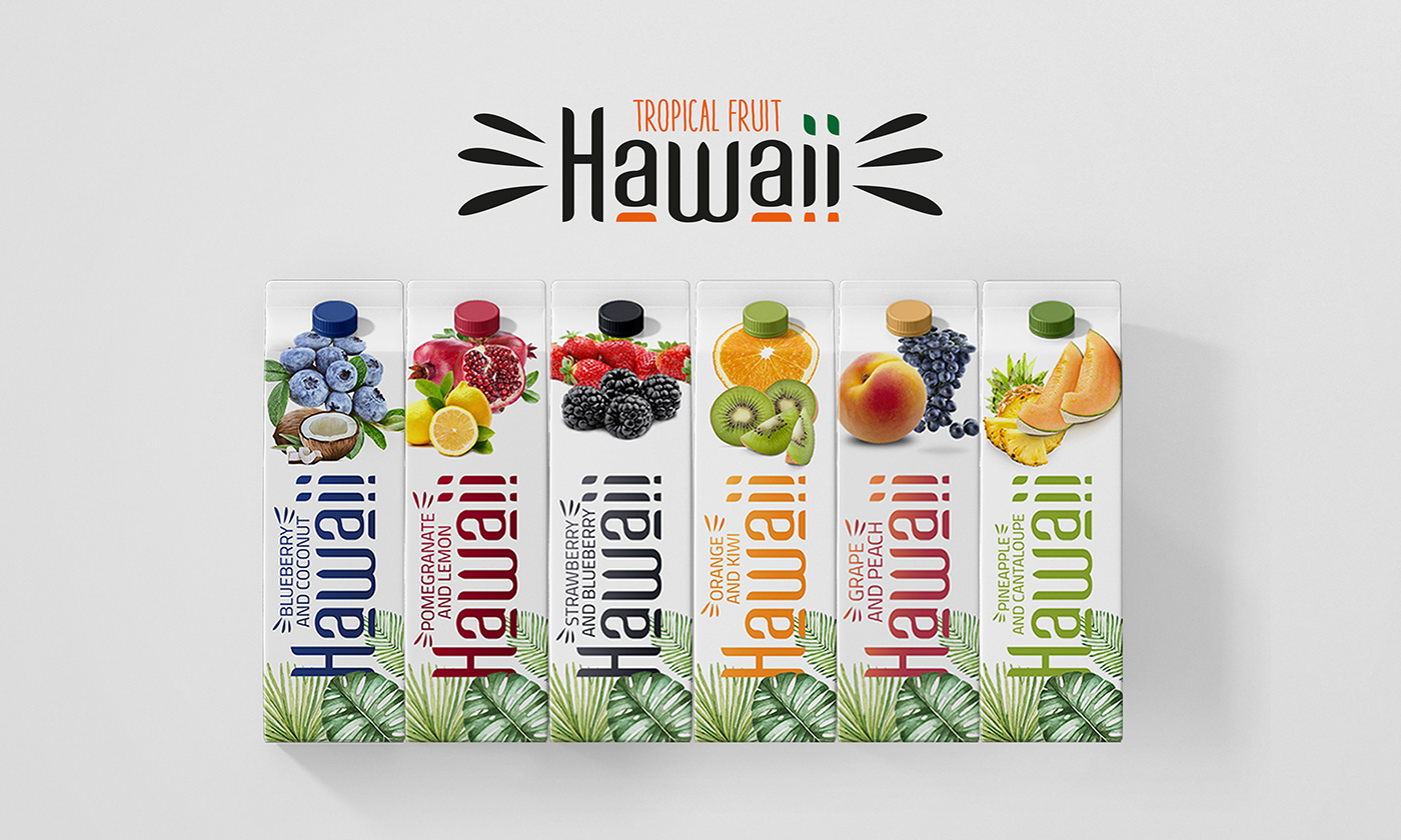 Hawaii果汁包装设计