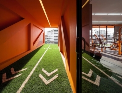 曼谷M FITNESS健身中心室内空间设计