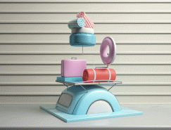 Summer Diary：Hunky-Dunky 3D插圖設計