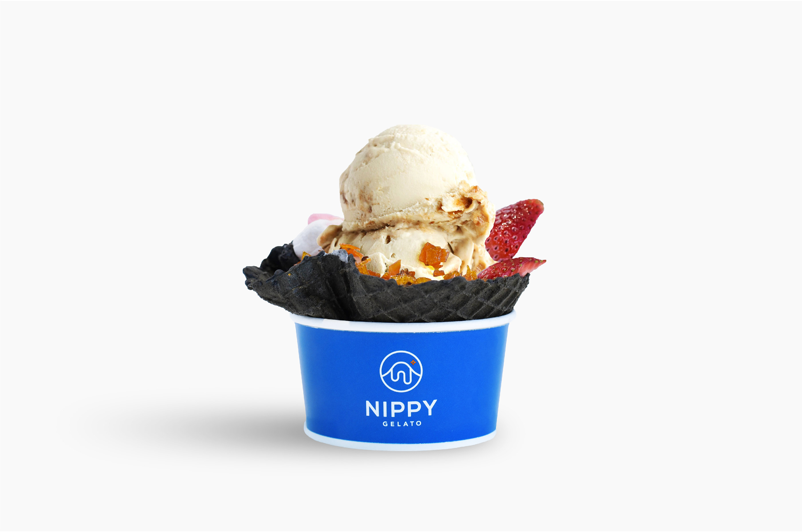 马来西亚Nippy Gelato冰淇淋店品牌形象设计