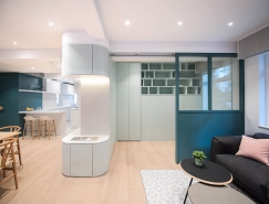 香港簡約時尚小公寓裝修設計
