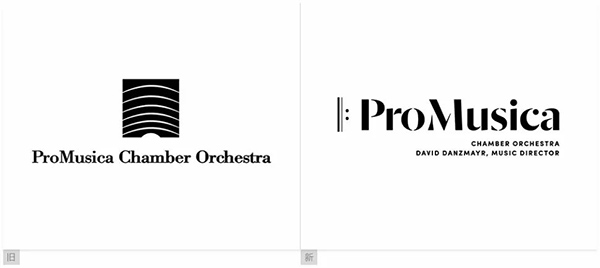 ProMusica室内乐团启用新Logo