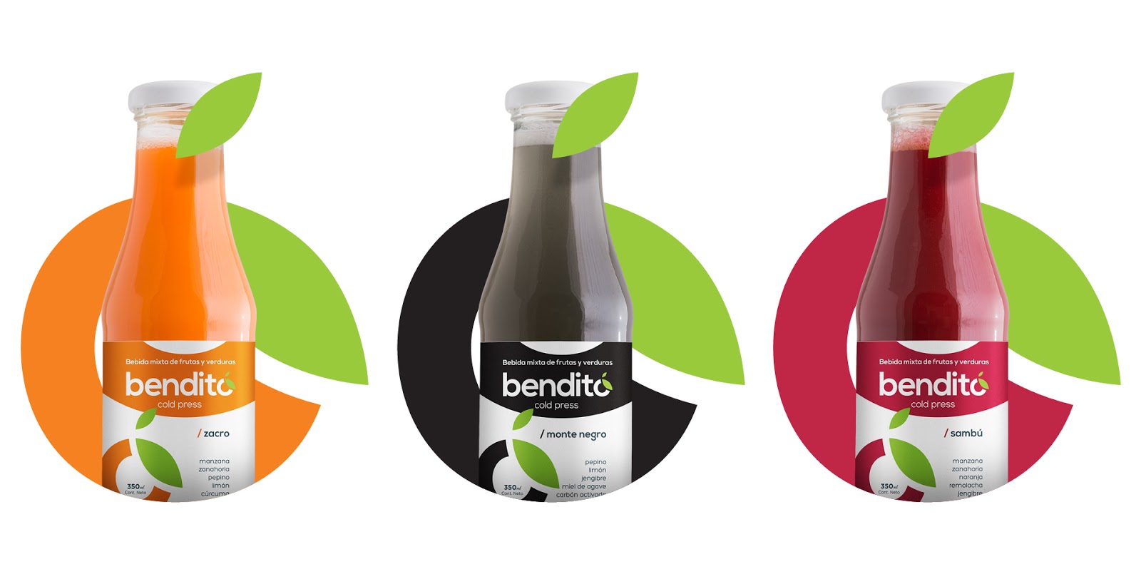 Bendito果汁包装设计