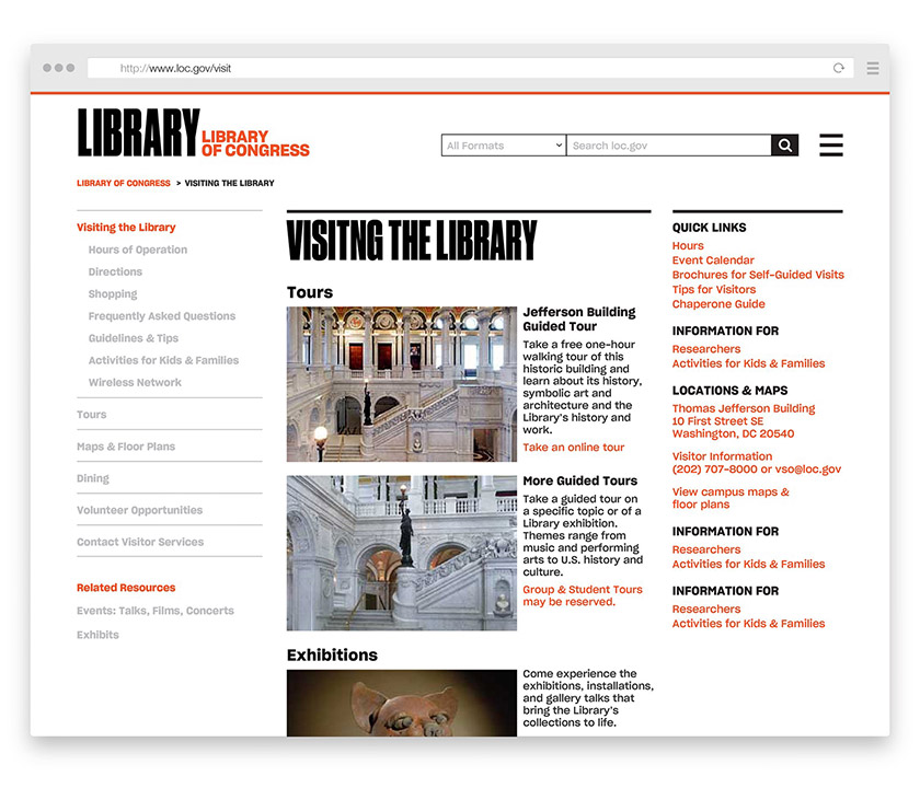 美国国会图书馆（Library of Congress）启用新LOGO