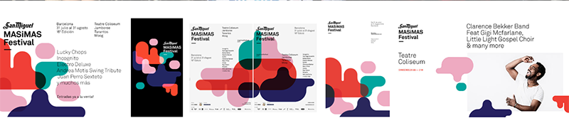 2018巴塞罗那爵士音乐节视觉形象设计