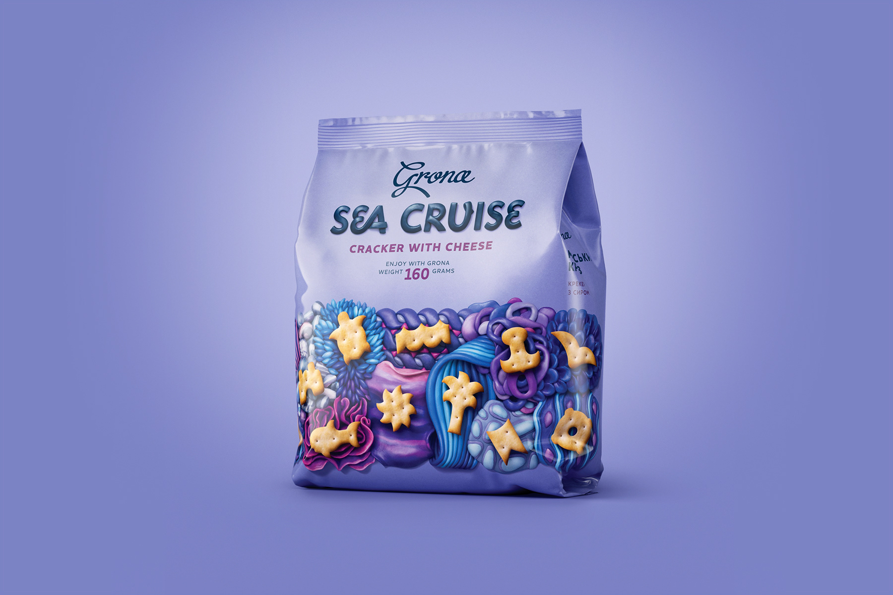 Sea Cruise & Melody可爱饼干包装设计