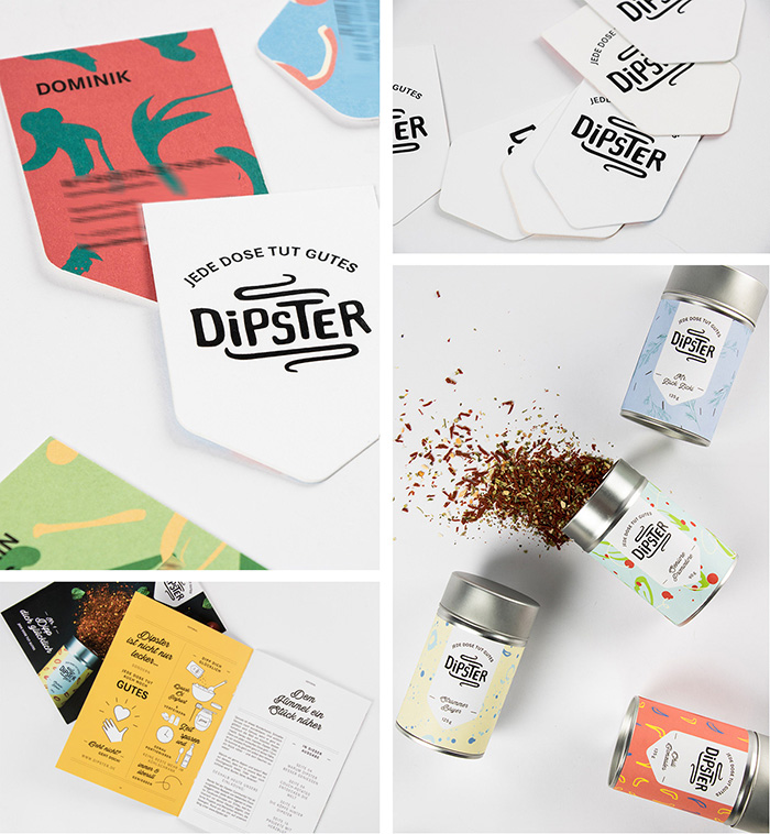 Dipster调味料包装设计