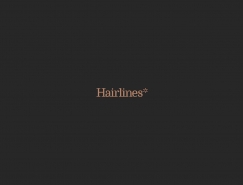 美发品牌Hairlines视觉形象设计