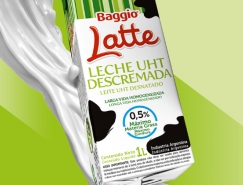 Baggio Latte牛奶包装设计