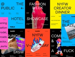 轻博客网站Tumblr品牌视觉设计