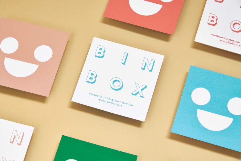 BINBOX咖啡馆品牌形象设计
