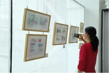 首届腾讯原创馆“我爱深圳”摄影和插画大展正式开幕
