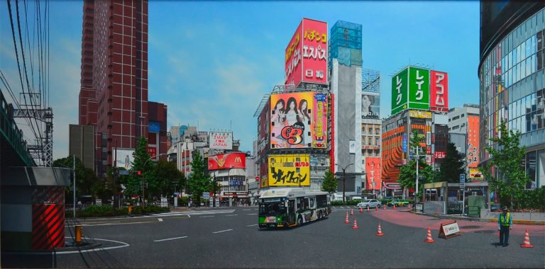Richard Heisler马术和城市风景绘画作品