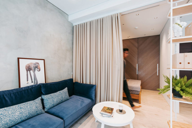 台湾46平米开放式空间小公寓设计