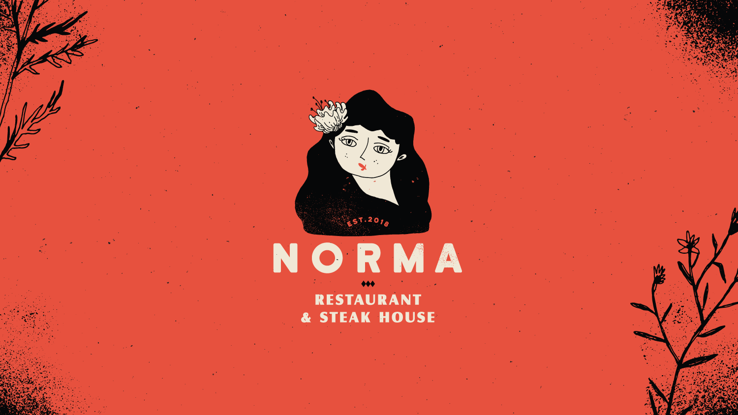 Norma餐厅品牌形象设计