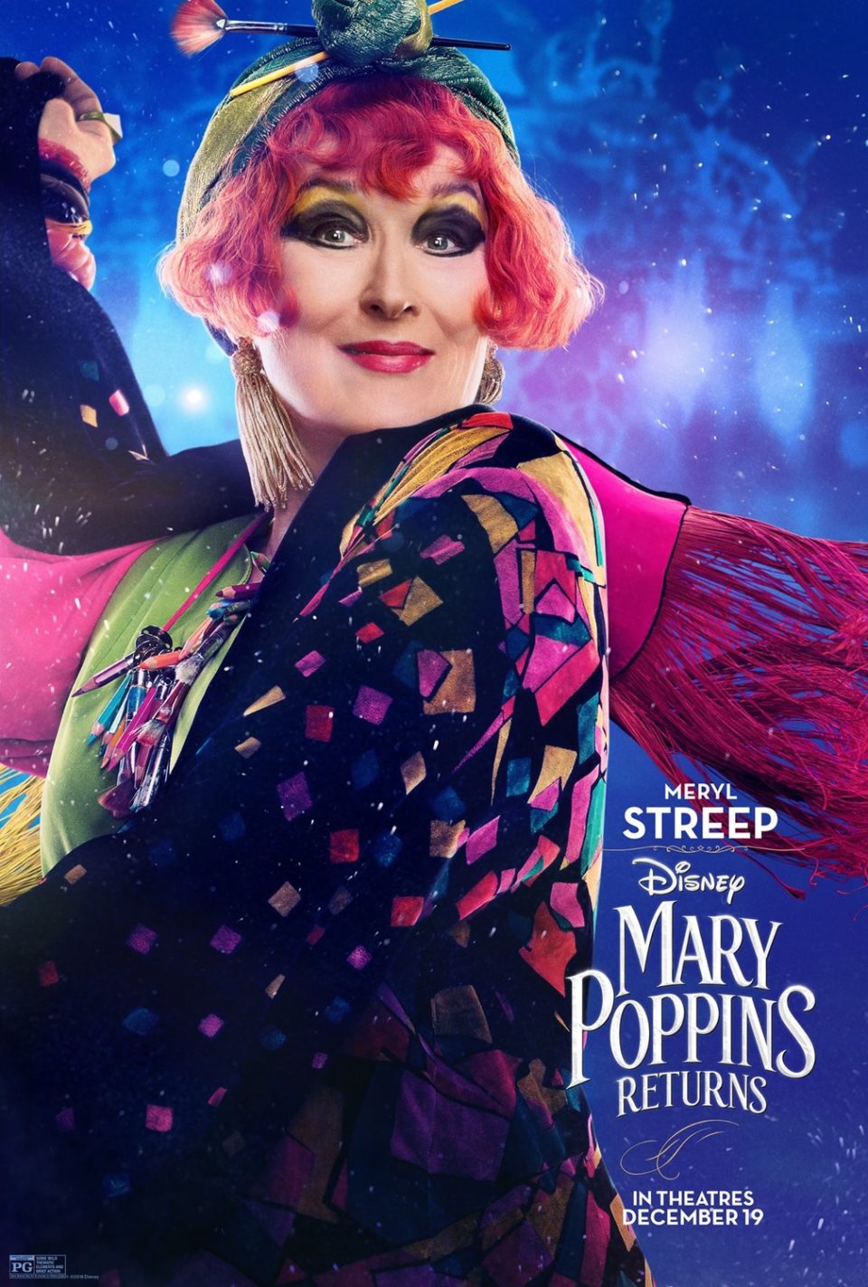 电影海报欣赏：新欢乐满人间(Mary Poppins Returns)