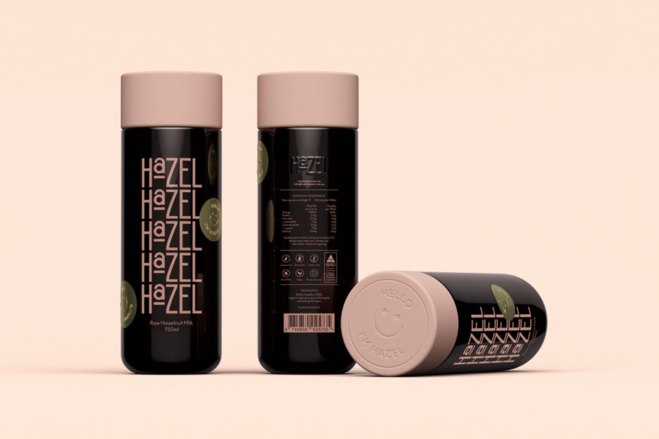 Hazel榛子牛奶品牌视觉设计
