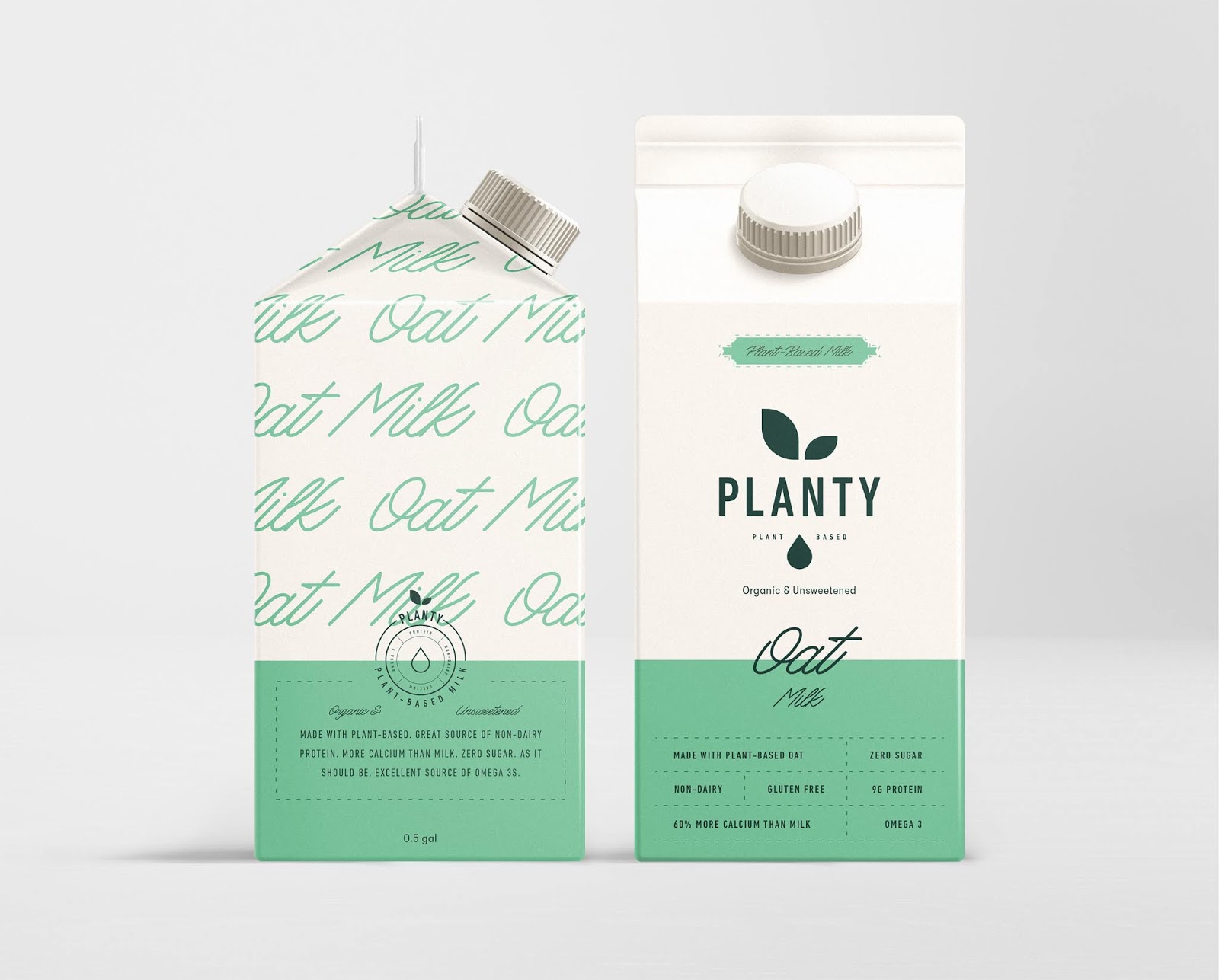 Planty牛奶包装设计