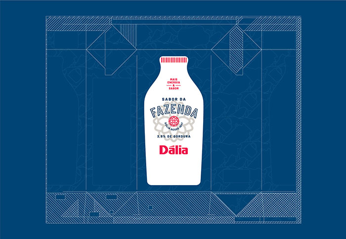 Fazenda牛奶包装设计